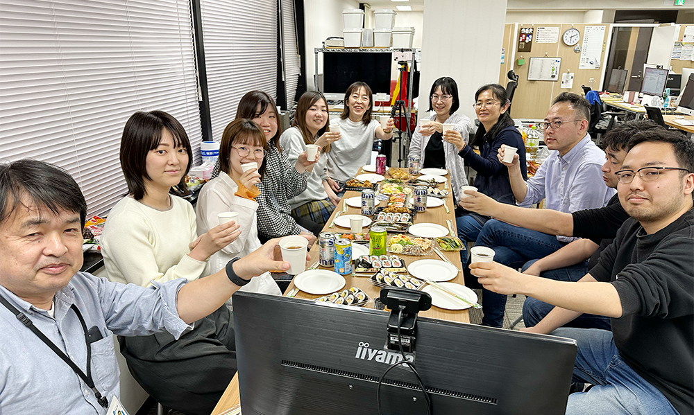 社内花見会